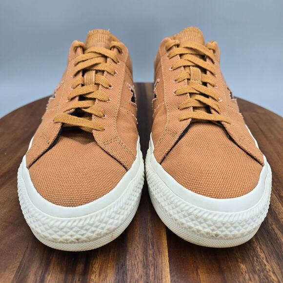 Converse One Star Pro Ox Shoes Mens 10 Brown Low Top Lace Up Athletic Sneakers main image 3